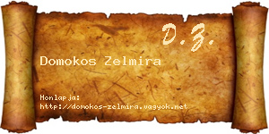 Domokos Zelmira névjegykártya